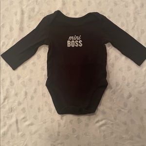 ✨Mini boss long sleeved onesie